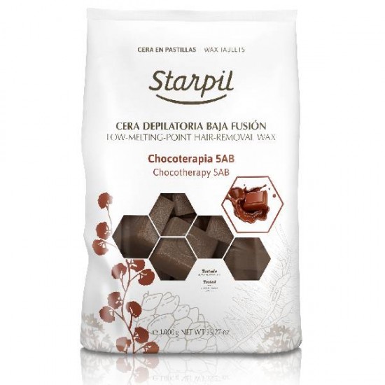 Low melting point wax choco starpil. Tablets 1kg DEPILATION
